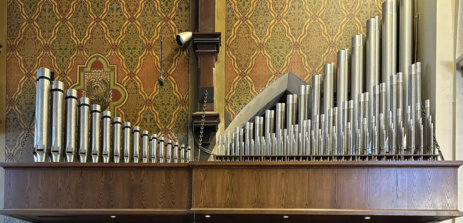 Pipes of the Casavant Frères organ