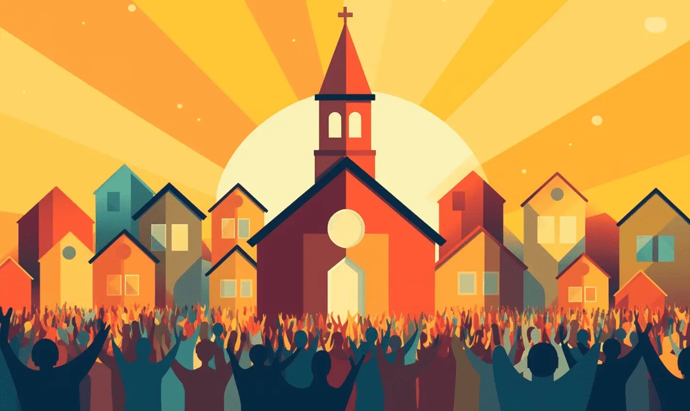 Parish gathering at St Michael and All Angels